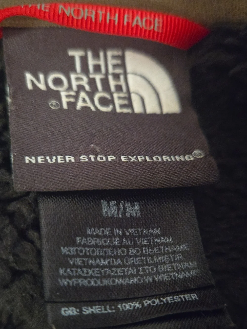 The North Face Men's Gray Fleece Full-Zip Jacket